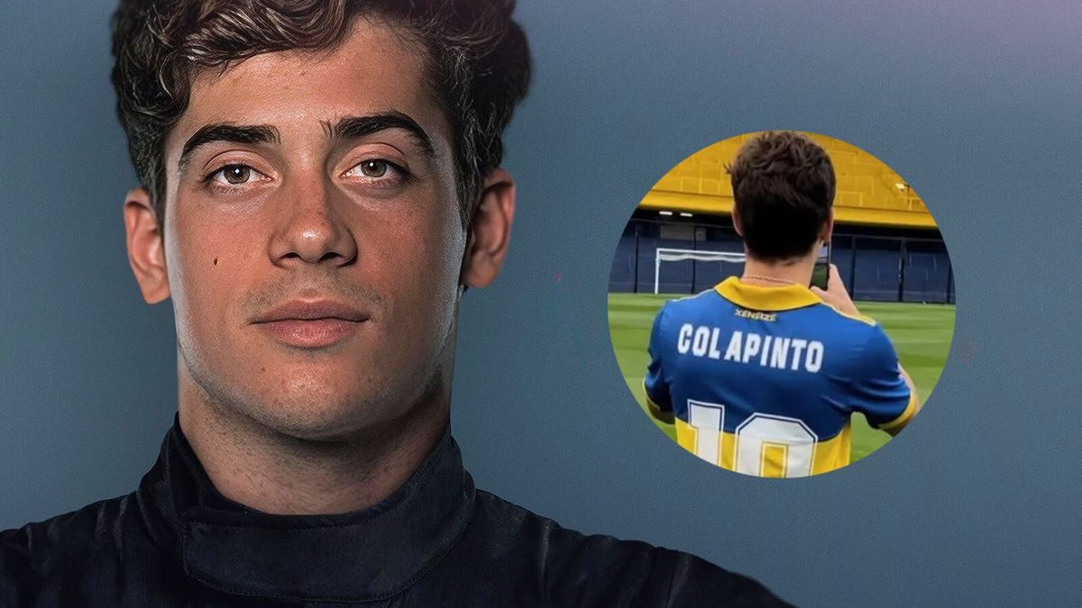 Colapinto fue a ver a otro argentino.