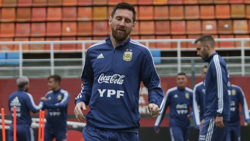 La Selección tuvo su última práctica antes de enfrentar a Chile