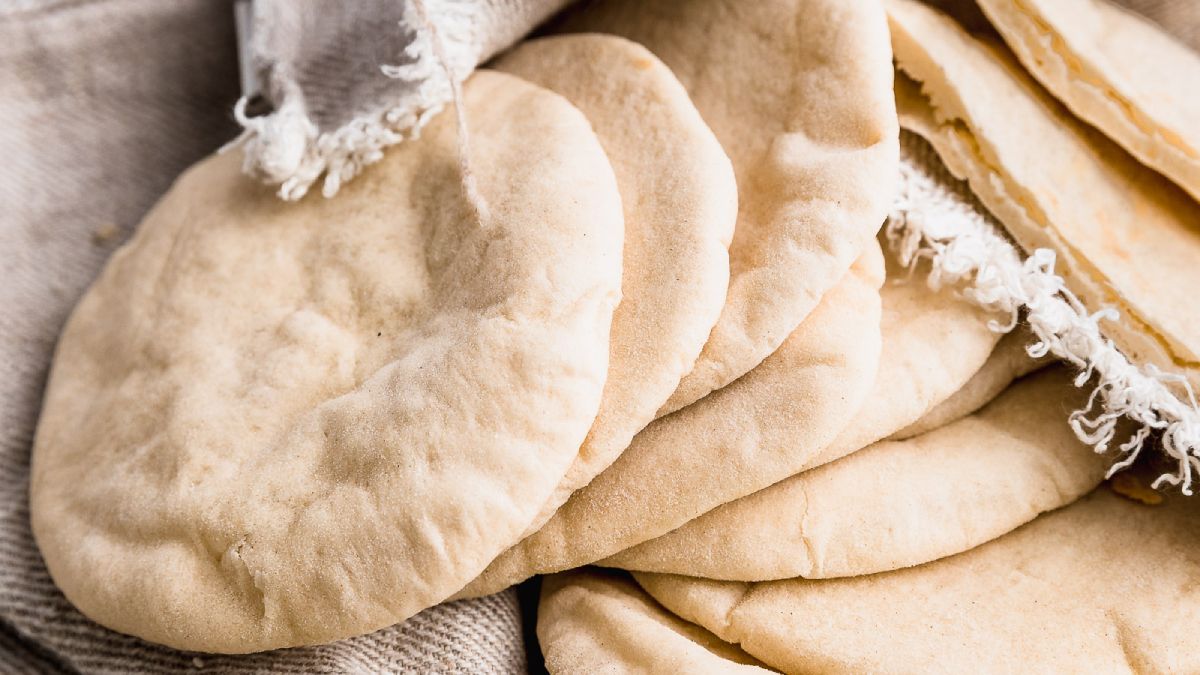 Recetas: Pan pita suave. Foto: gentileza es.cravingsjournal.