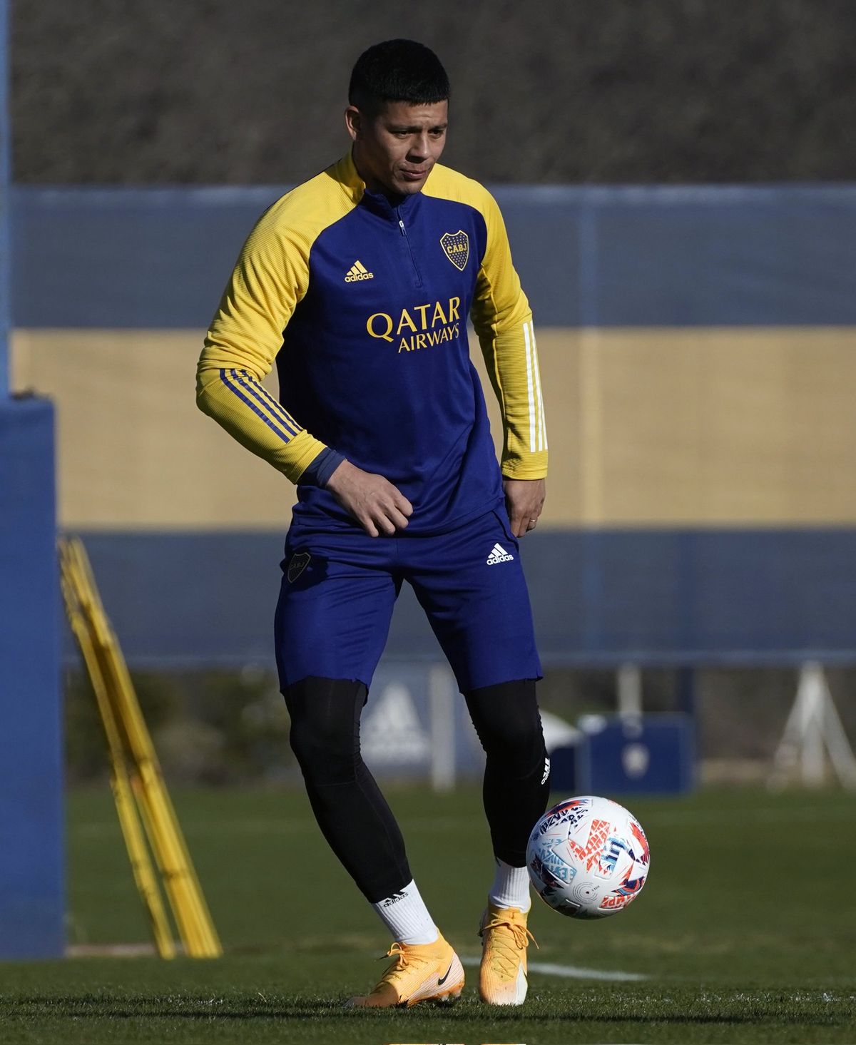 Marcos Rojo, una de las variantes que ensayar&aacute; Sebasti&aacute;n Battaglia en Boca