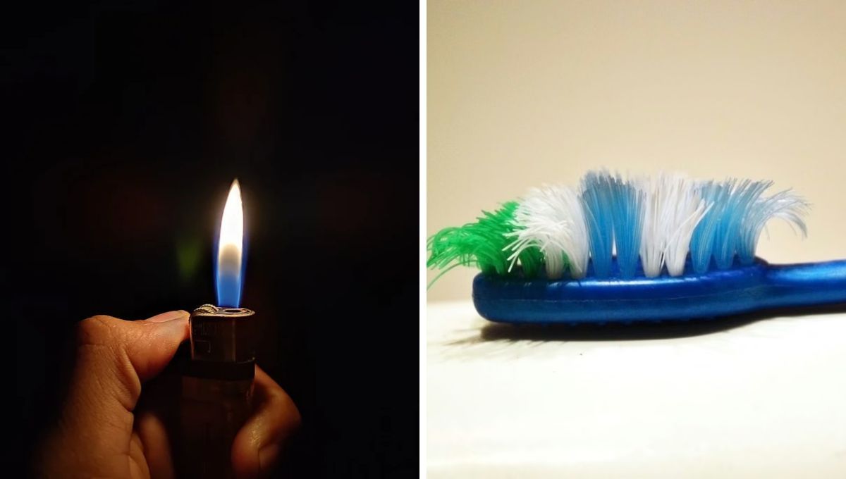 Si tenés un cepillo de dientes viejo y un encendedor, tenés un tesoro para la limpieza: cómo se usan
