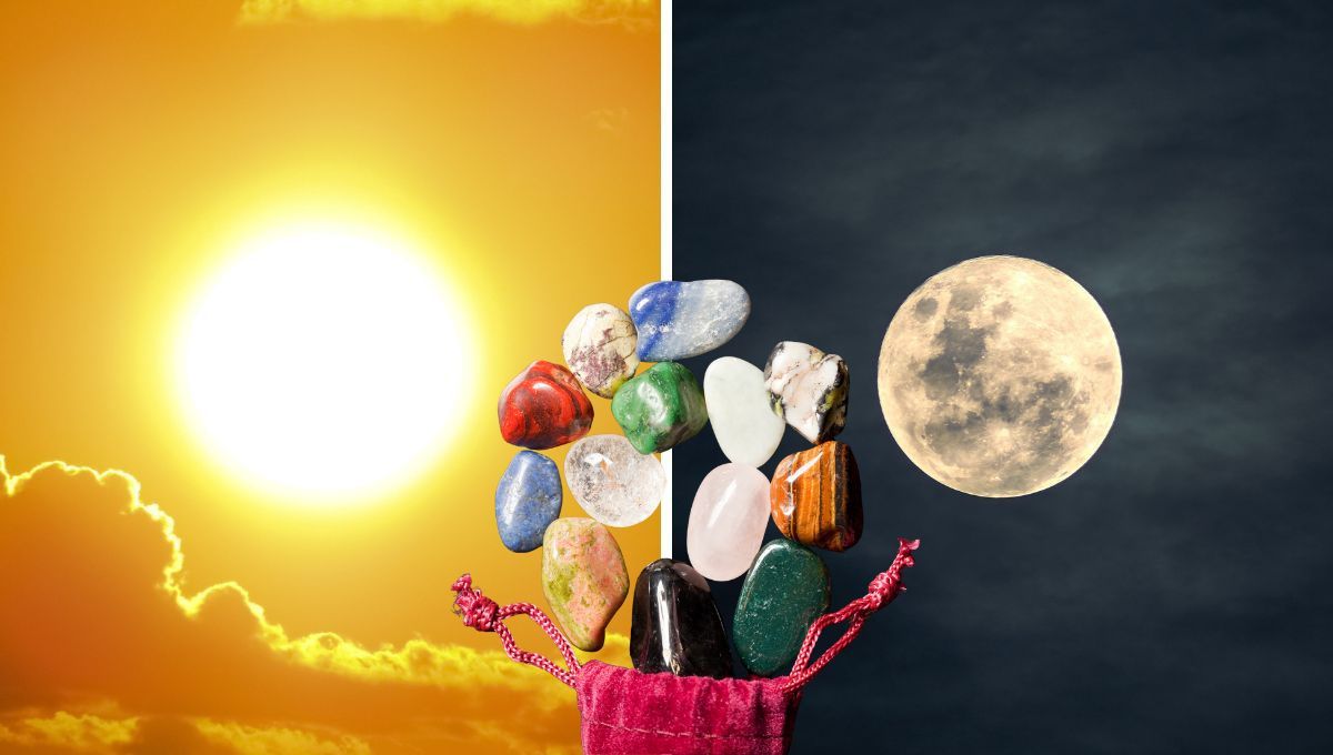 Qué piedras preciosas se cargan con el sol y cuáles con la luna