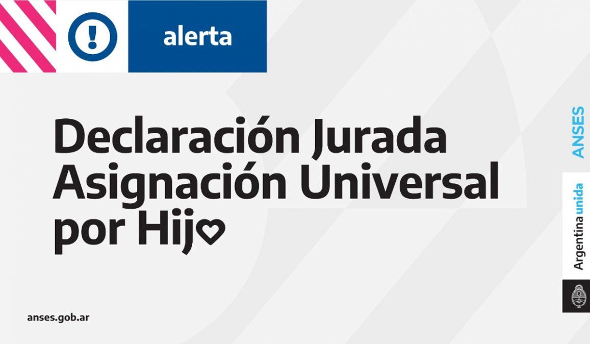 Requisito para cobrar el 20% retenido: llenar la declaraci&oacute;n jurada que reemplaza la Libreta AUH
