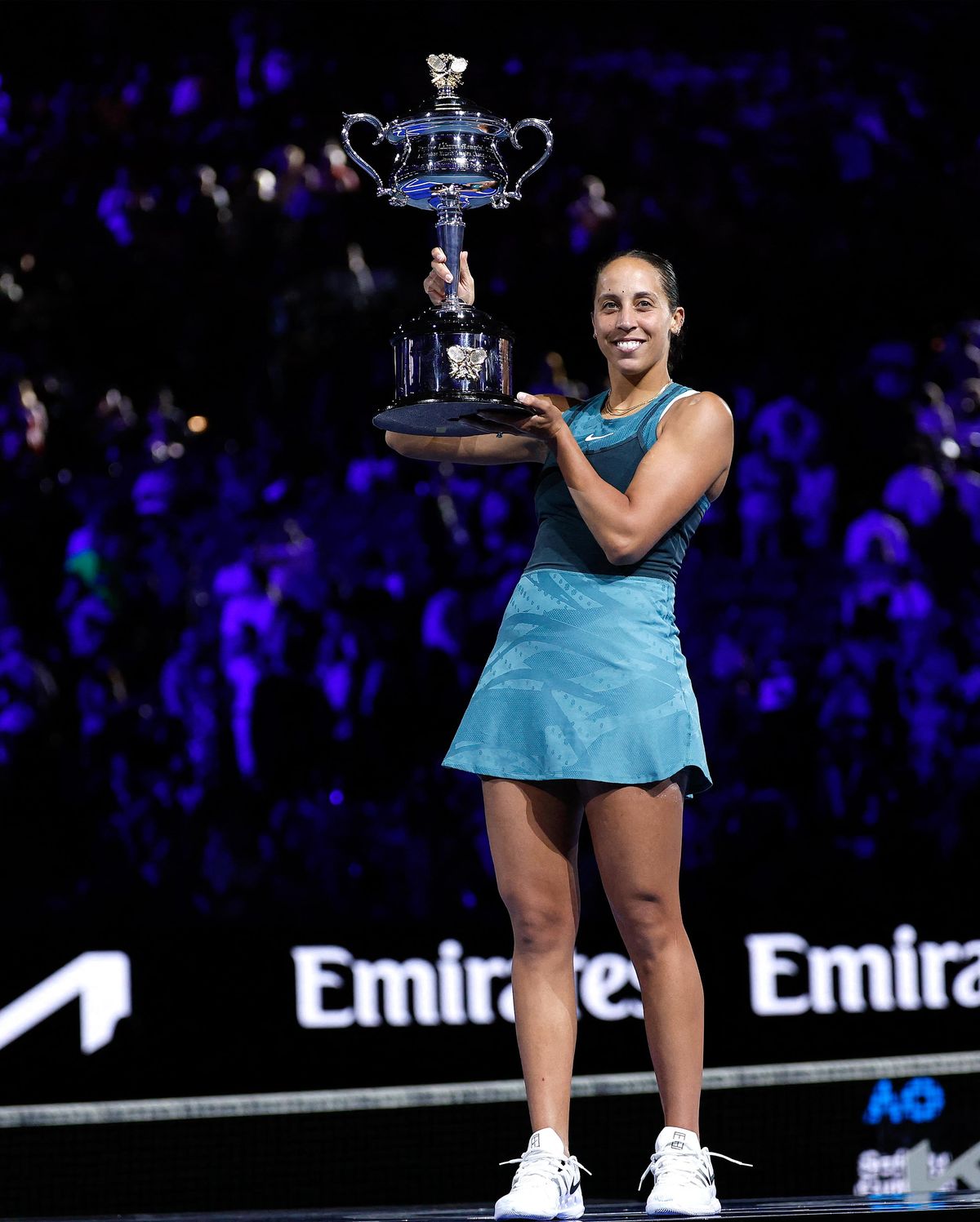 Madison Keys ganó el Abierto de Australia femenino 2025. Madison Keys ganó el Abierto de Australia femenino 2025.