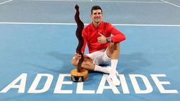 Novak Djokovic comenzó el 2023 ganando Adelaida y promete hacer lo suyo en el Abierto de Australia, que se jugará entre el 16 y 29 de enero.