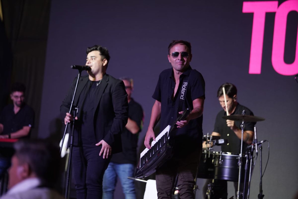 Los Totora revolucionaron la Vendimia Solidaria 2023.