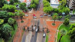 Así lucían los árboles en el Parque San Martín después de la histórica tormenta del 30 de enero. El pulmón verde por excelencia de la Ciudad de Mendoza.