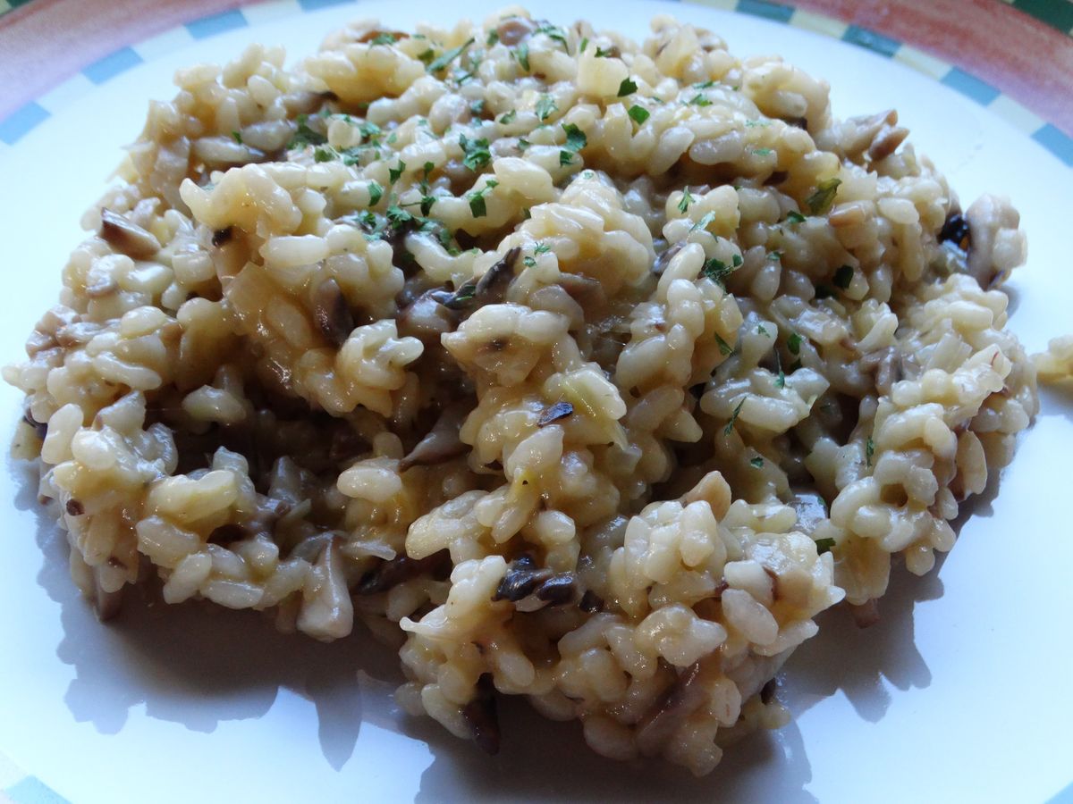 Arroz con champiñones, la receta súper sencilla, fácil y riquísima Arroz con champiñones, la receta súper sencilla, fácil y riquísima