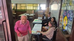 Moisés Roitman ya votó en las elecciones legislativas de este domingo. Fotos: Pablo Gamba Moisés Roitman ya votó en las elecciones legislativas de este domingo. Fotos: Pablo Gamba