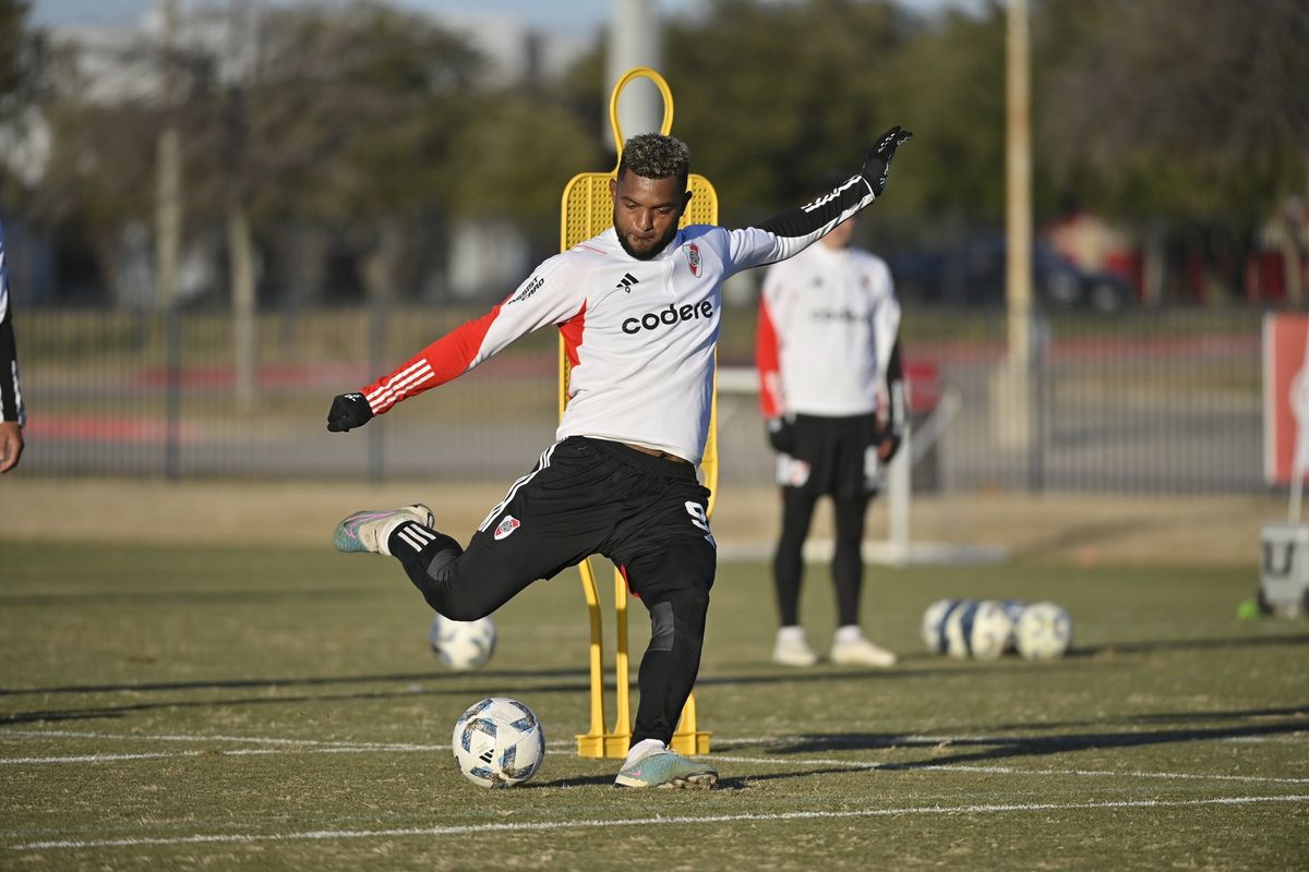 Miguel Borja será titular en River frente al Pachuca Miguel Borja será titular en River frente al Pachuca
