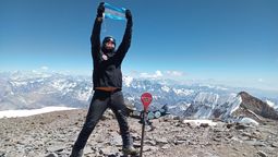 Oscar Tato Matorga, policía de la Patrulla de Rescate, batió récord con su cumbre 50 en el Aconcagua. Oscar Tato Matorga, policía de la Patrulla de Rescate, batió récord con su cumbre 50 en el Aconcagua.