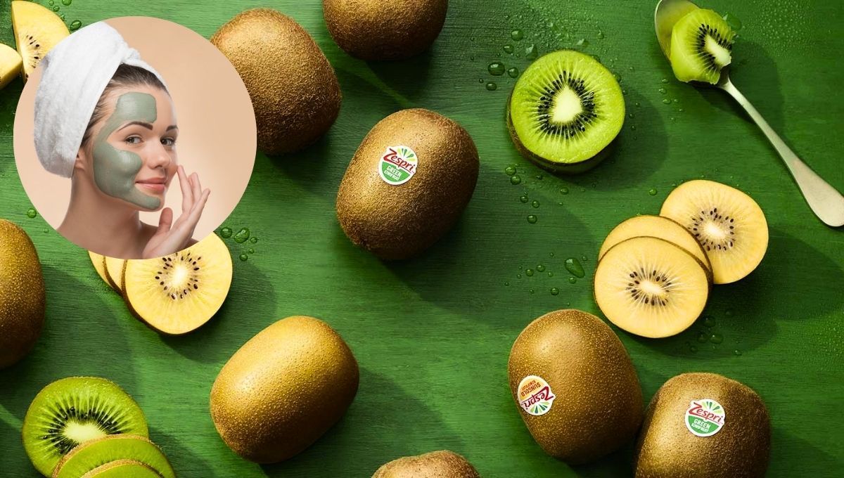 La cáscara de kiwi puede ser beneficiosa para la salud de la piel
