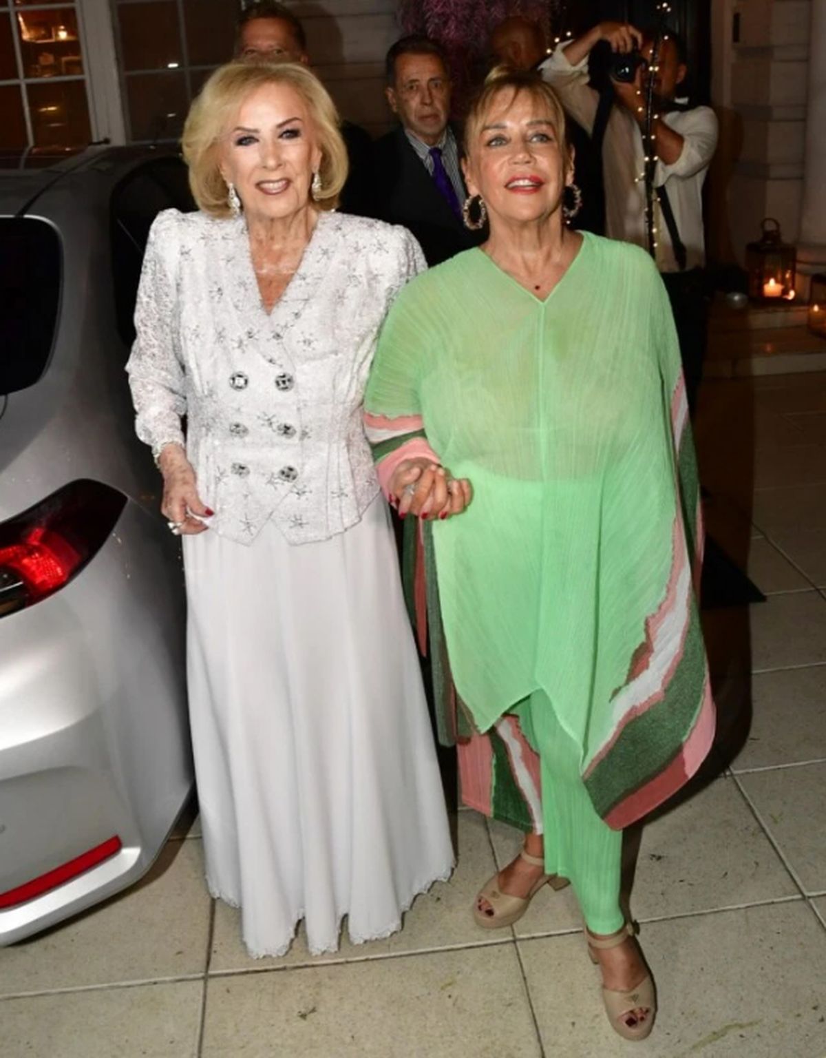 Mirtha Legrand y su hija Marcela Tinayre. Mirtha Legrand y su hija Marcela Tinayre.