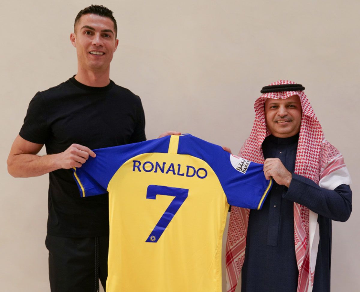 Cristiano Ronaldo ya fue presentado por el Al Nassr