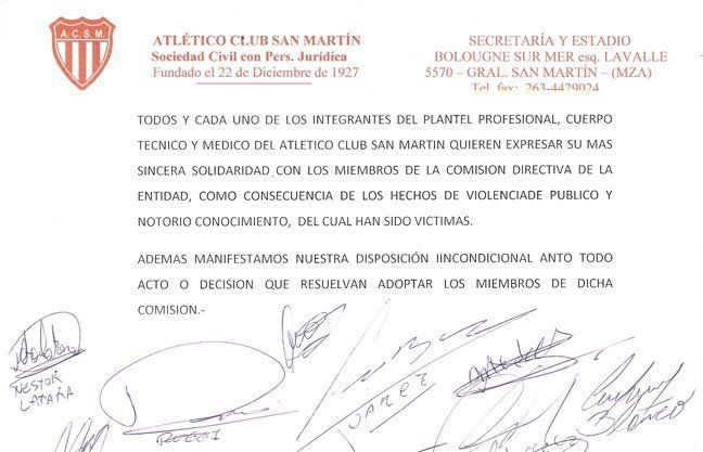 Apoyo del plantel para los dirigentes chacareros
