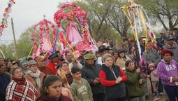 Lavalle conmemoró los eventos religiosos de Lagunas del Rosario.