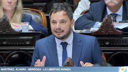 Álvaro Martínez, diputado nacional por Mendoza de La Libertad Avanza.