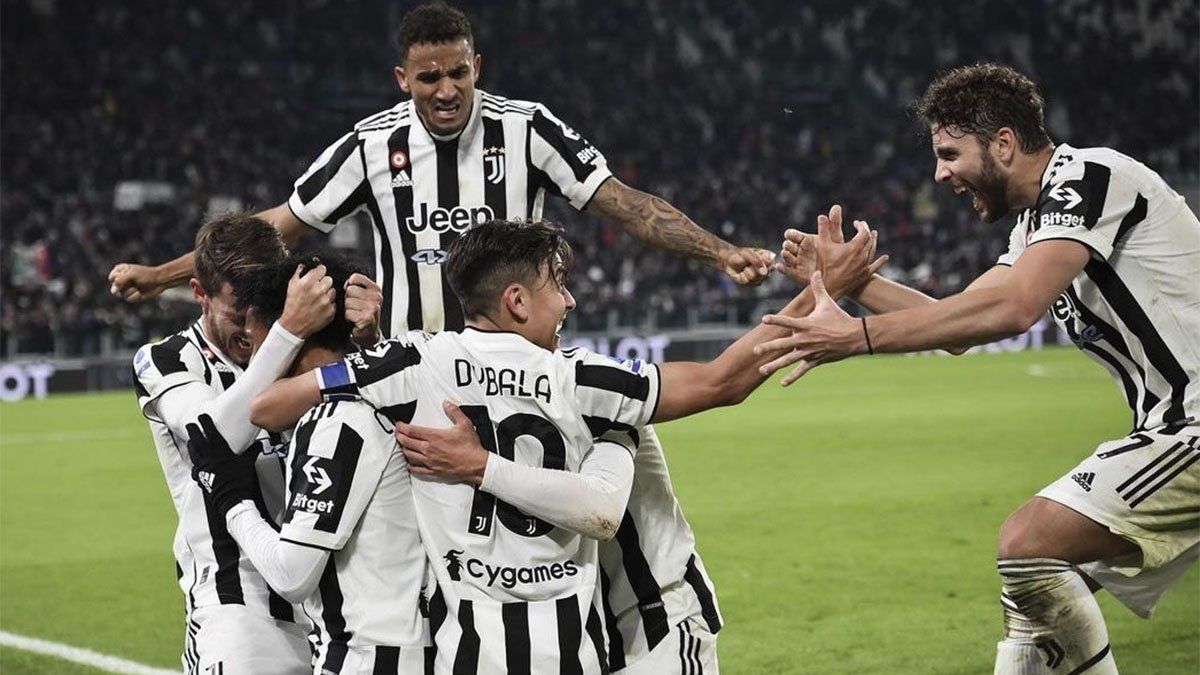 Juventus logró un triunfazo sobre la hora ante Fiorentina