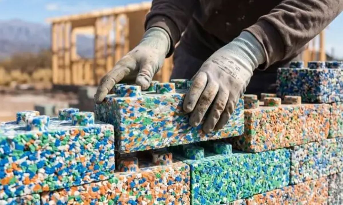 La construcción con ladrillos Lego, una revolución en el mundo del plástico reciclado para casas. Imagen ilustrativa.&nbsp;
