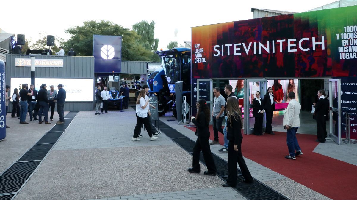 Más de 10.000 personas pasaron por la feria de tecnología vitivinícola Sitevinitech 2026. Imagen:gentileza Sitevinitech.