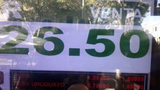 El dólar en Mendoza se vende a $26