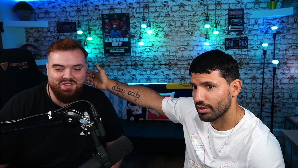 Ibai Llanos y el Kun Agüero se divierten cada vez que realizan una transmisión en Twitch.