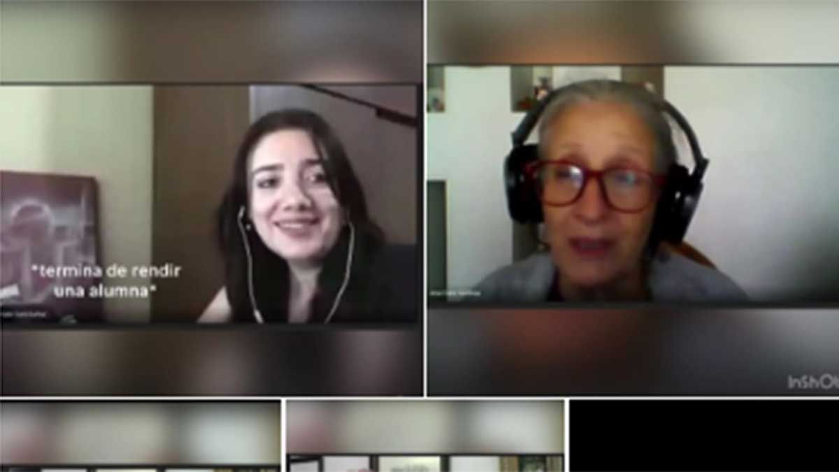 Gabriela Santibañez es una de las docentes investigadas por la Universidad de Mendoza por su actitud en la mesa examinadora