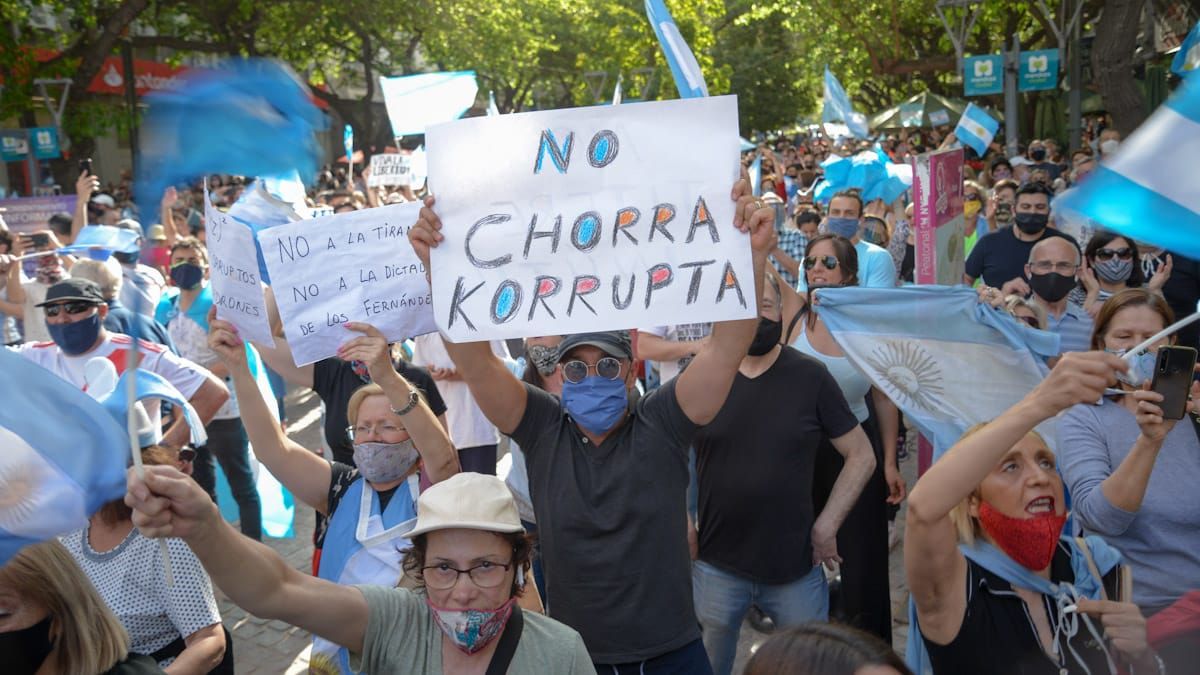 Dady Brieva tuvo una violenta expresión contras las marchas de protesta contra el Gobierno. (Fotos: Martín Pravata/Diario UNO)