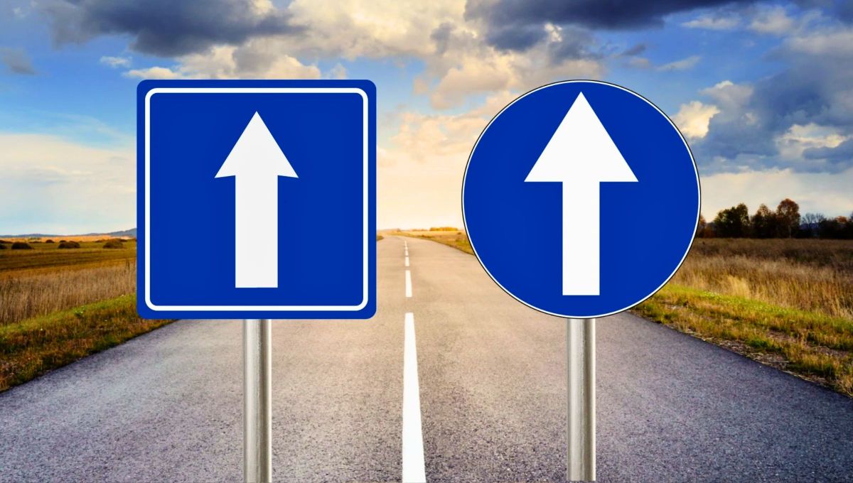 Casi nadie logra distinguir cuál es la diferencia entre estas dos señales de tránsito y lo qué significan