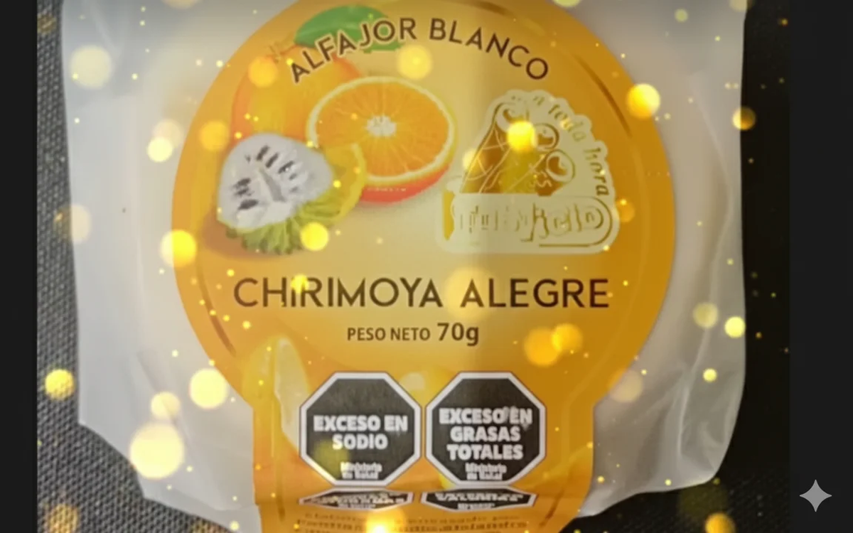 El original alfajor blanco de chirimoya hecho en Mendoza se alzó con el premio al mejor del país, por innovación y creatividad
