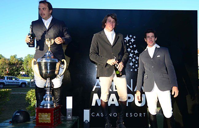 Un cierre de lujo tuvo el Gran Premio Vendimia de Hipismo