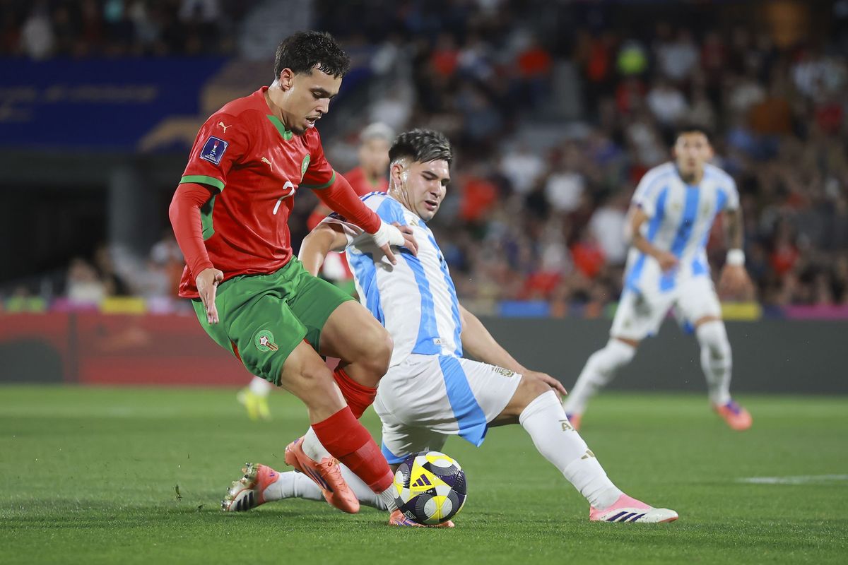 Argentina cayó ante Marruecos.