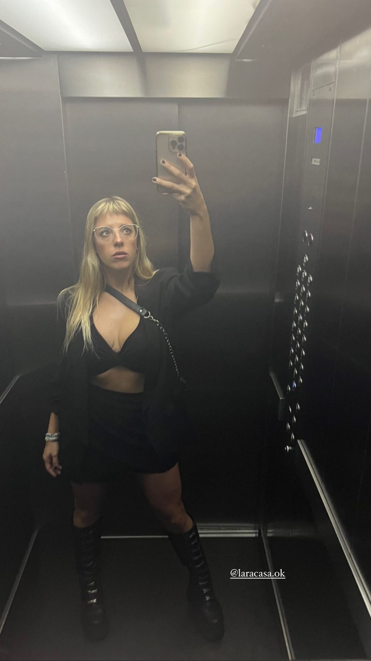 El tremendo look de Nati Jota para el show de Sebastián Yatra.