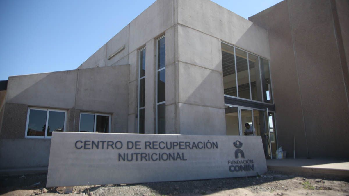 El centro de Recuperación Nutricional de Conin que funciona en Las Heras. El centro de Recuperación Nutricional de Conin que funciona en Las Heras.