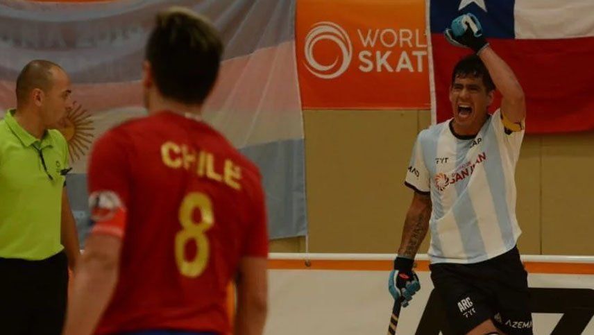 Argentina goleó 9 a 2 a Chile en el debut en los Roller Games de Barcelona