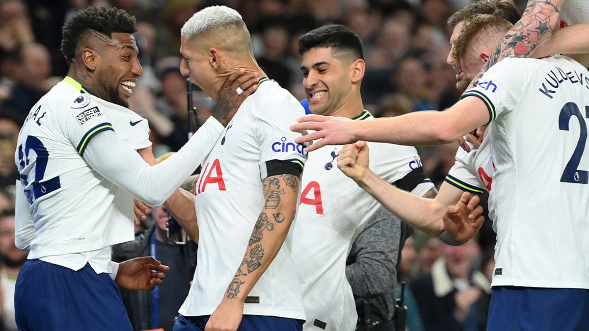 El Cuti Romero participó del gran triunfo del Tottenham.