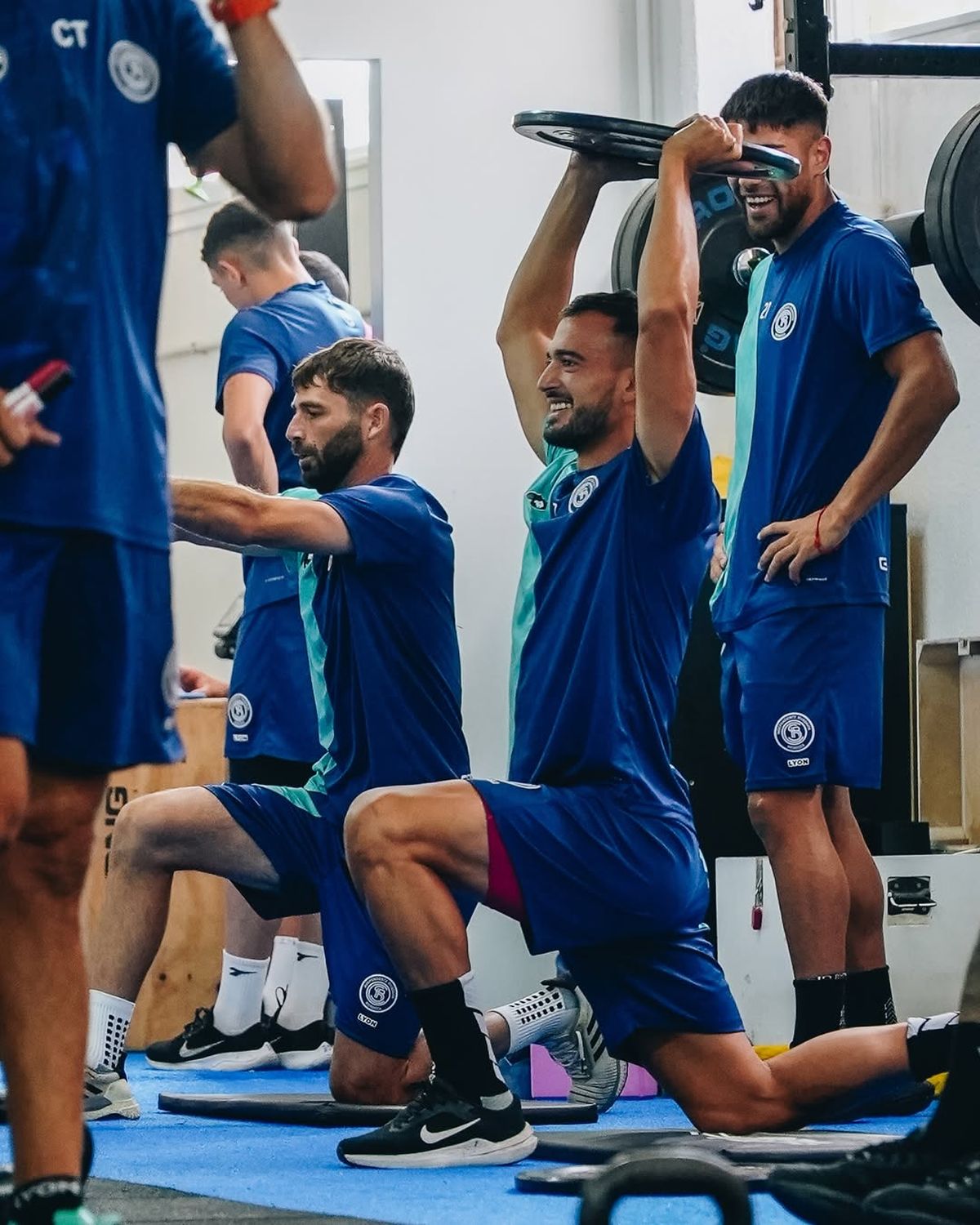 Victorio Ramis se prepara para el partido de Independiente Rivadavia ante Unión. Foto: Prensa Independiente Rivadavia. 