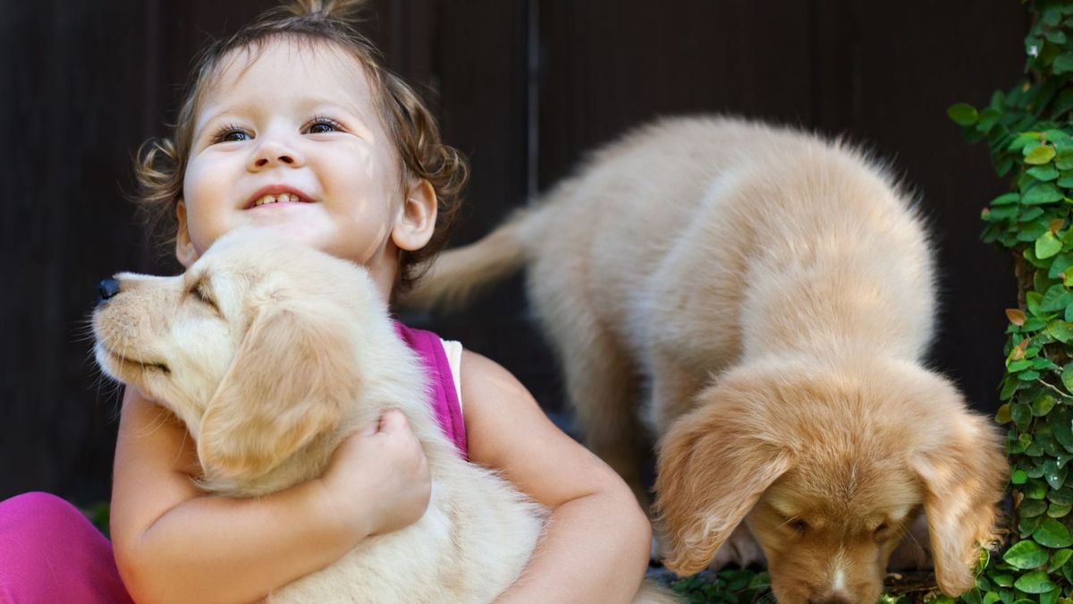 Las mascotas generan empatía y amor incondicional en los niños