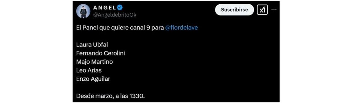 Quiénes acompañarán a Florencia de la V en su nuevo programa. Quiénes acompañarán a Florencia de la V en su nuevo programa.