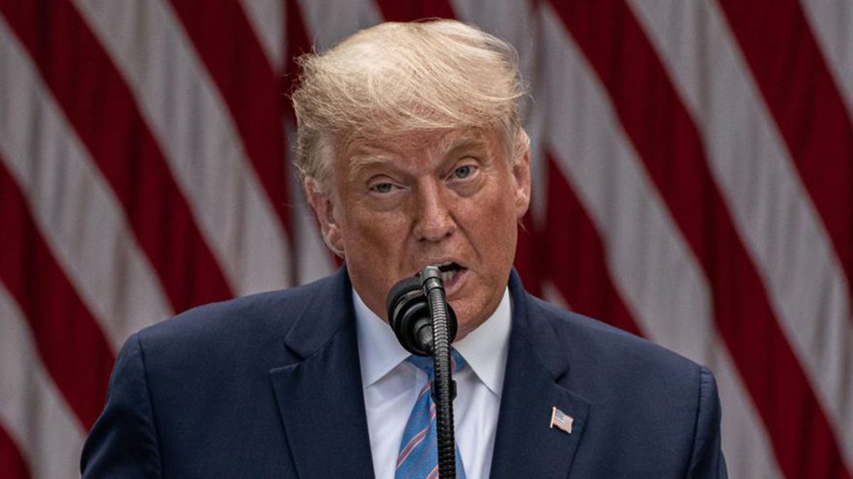 El presidente Donald Trump anunció que entregará 150 millones de test rápidos en todo el territorio de Estados Unidos