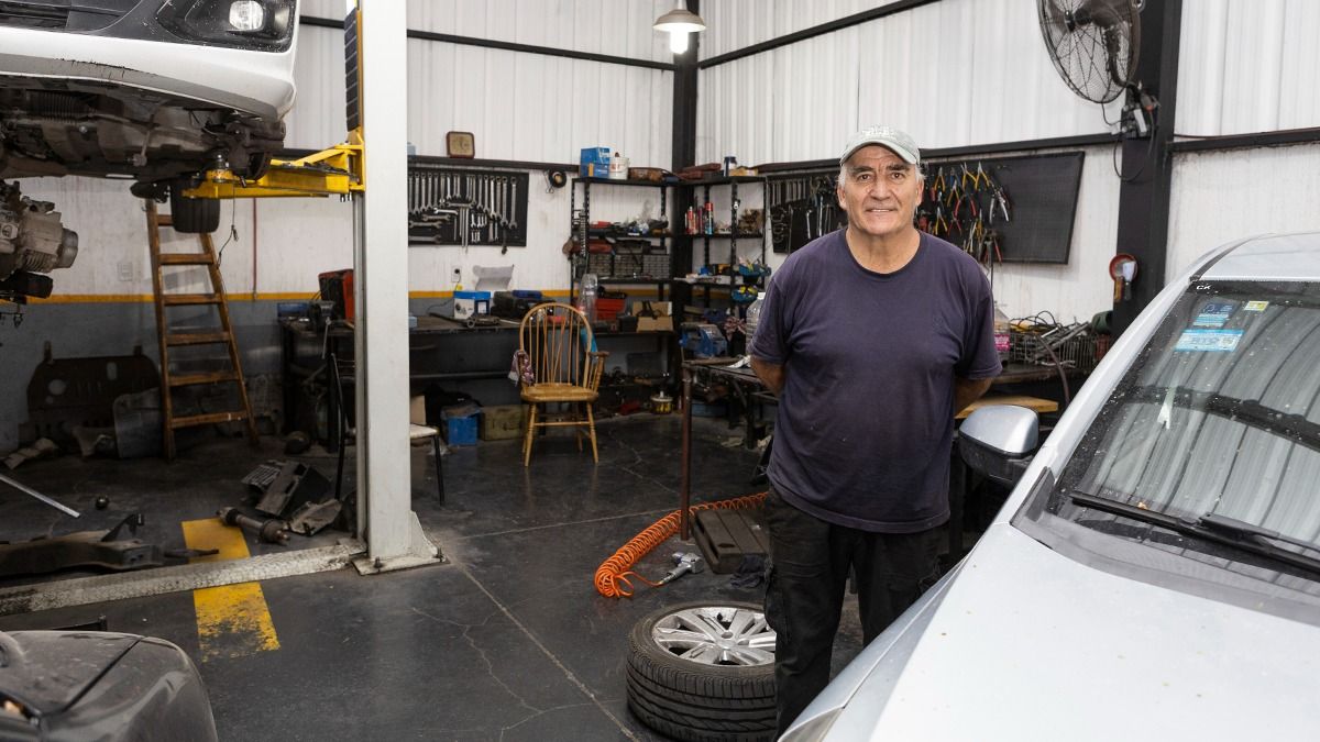 Aseguró que cuando el cuerpo no le da más, saca la motivación de su interior para llegar a la cima del Aconcagua. Aseguró que cuando el cuerpo no le da más, saca la motivación de su interior para llegar a la cima del Aconcagua.