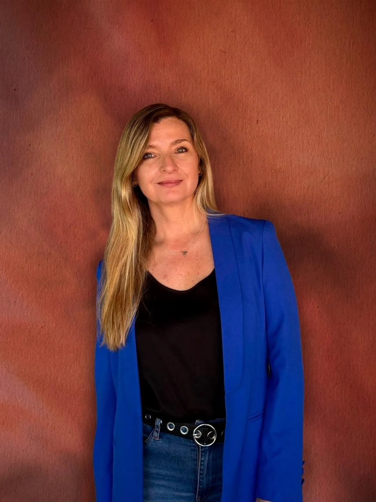 La periodista Paola Piquer, gerente editorial de Grupo América. 