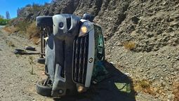 Así quedó la trafic luego de volcar en la Ruta 7.