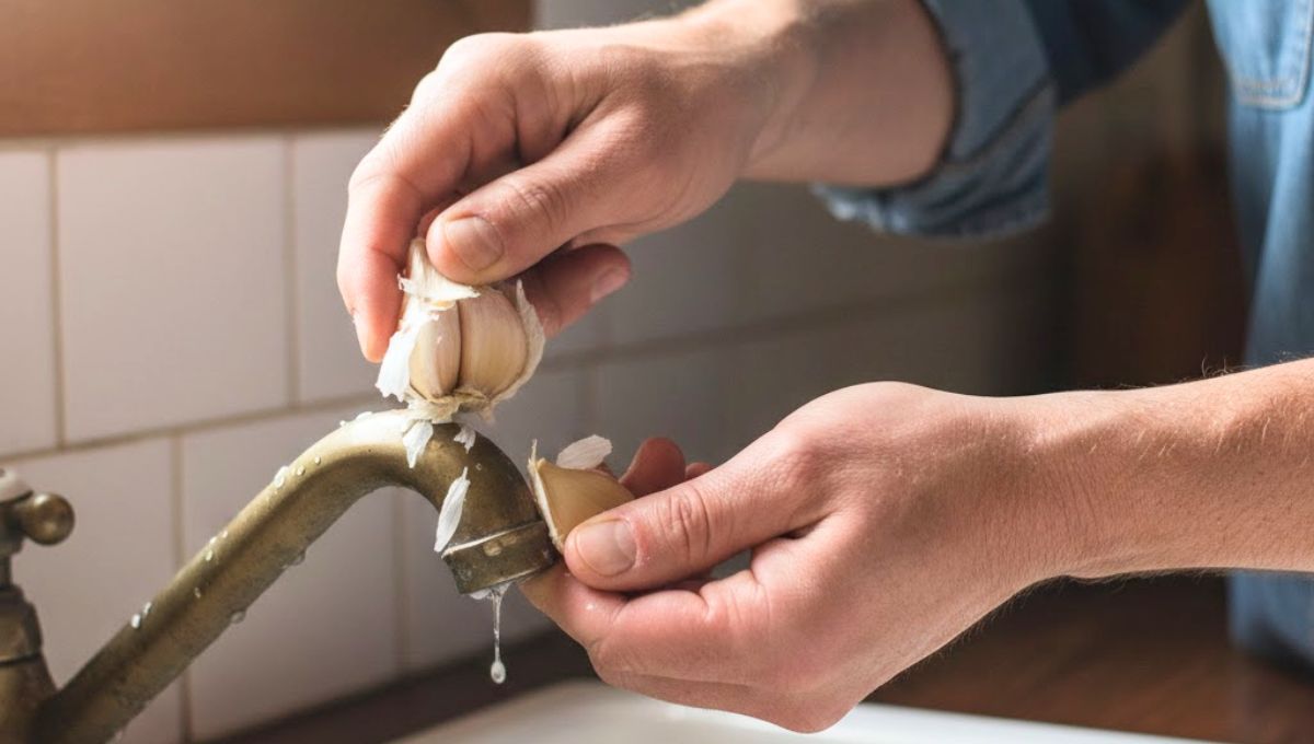 Frotar ajo en las canillas de agua de casa: por qué recomiendan hacerlo y para qué sirve