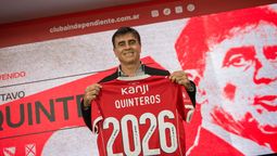 Quinteros asumió este lunes en el Rojo.