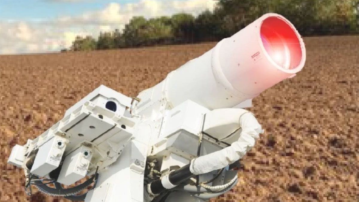 Guerra Rusia - Ucrania: el prototipo del nuevo cañón láser del ejército ruso para derribar drones.