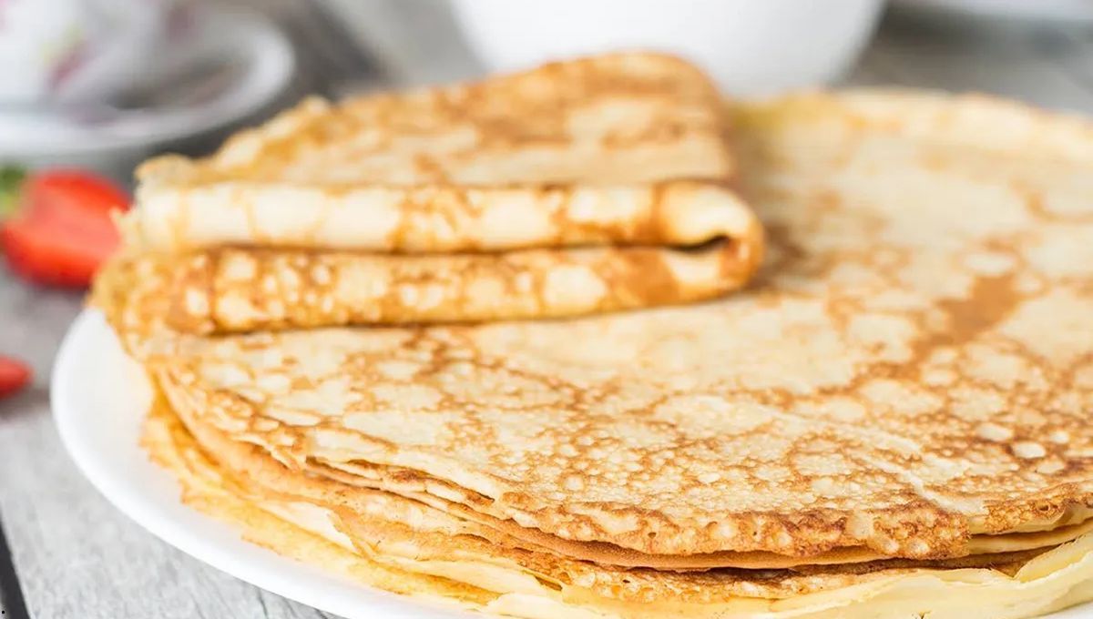 Cómo es la receta de panqueques salados que te solucionan las comidas de fin de año.