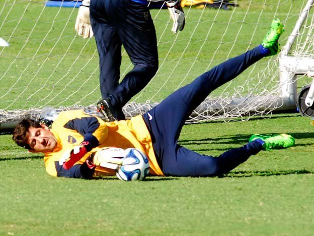 Agustín Orión no se entrenó por una gastroenteritis