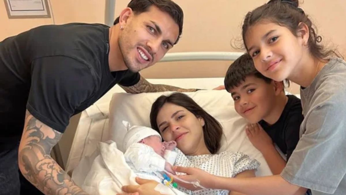 Leandro Paredes le dio la bienvenida a su tercer hijo, Lautaro.&nbsp;