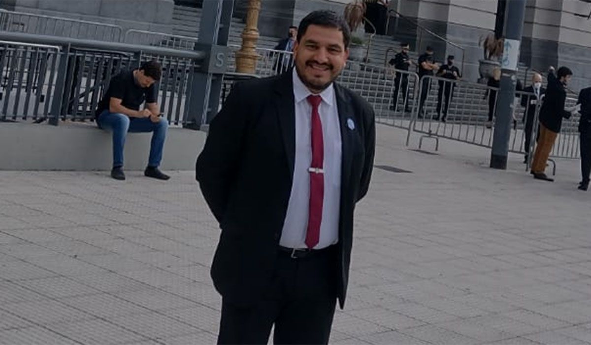 El intendente Ojeda en Buenos Aires participando de la convocatoria del CES.